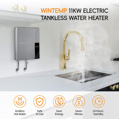Tankless Water Heater Electric - 240V | 11KW WN11